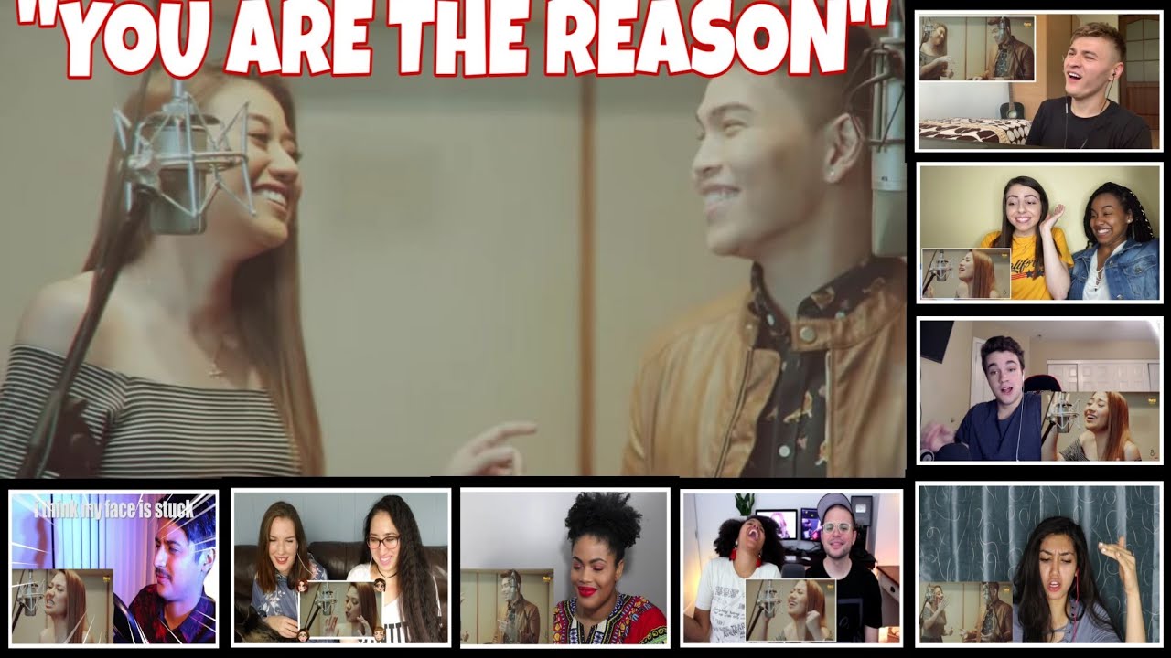 "YOU ARE THE REASON" REACTORS REACTION COMPILATION/MORISSETTE-DARYL