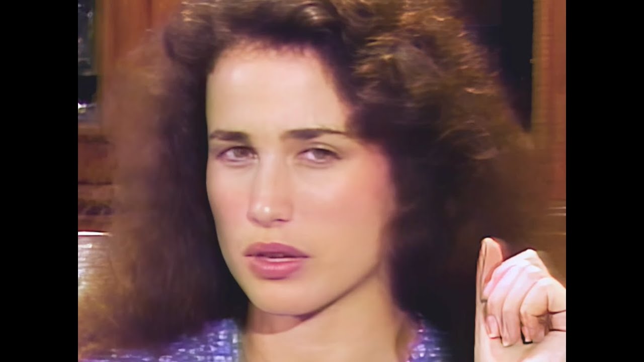 YOU! Magazine 1983 Andie McDowel Facial Tips  #andiemacdowell #retrotv #retrofashion