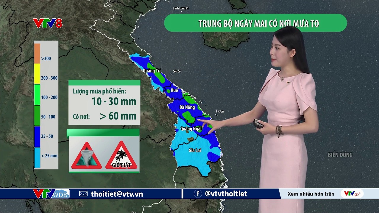 Dự báo thời tiết du lịch 7 ngày tới từ ngày 14 đến ngày 20/03/2026 | VTVWDB