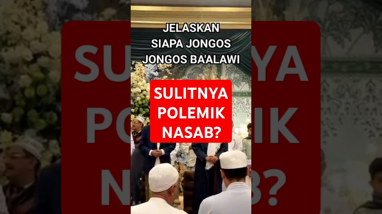 SULITNYA POLEMIK NASAB? #habib #habaib #baalawi #imadudin