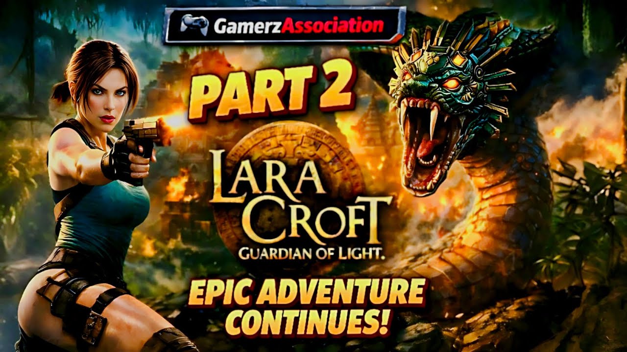 Lara Croft Guardian of Light Max Graphics Gameplay 🔥 POCO X7 Pro #AndroidGameplay