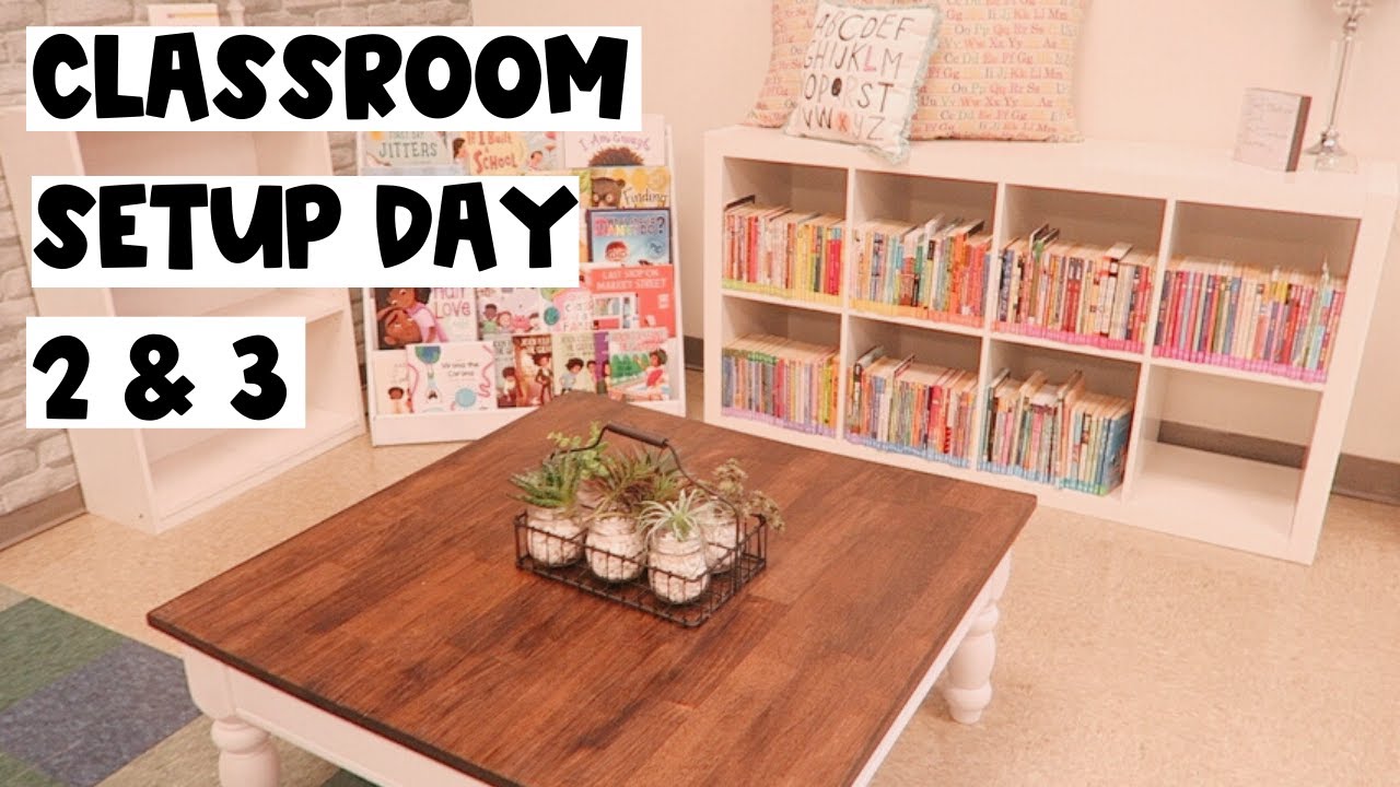 classroom setup day 2 & 3! 2020-2021✰