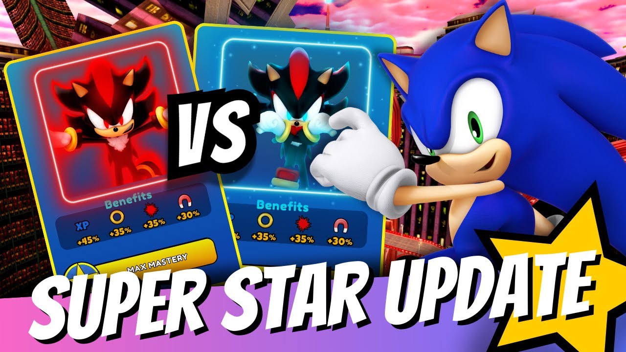 🔴🔵 Everything you NEED to know about the HERO SHADOW VS DARK SHADOW Update | Sonic Speed Simulator