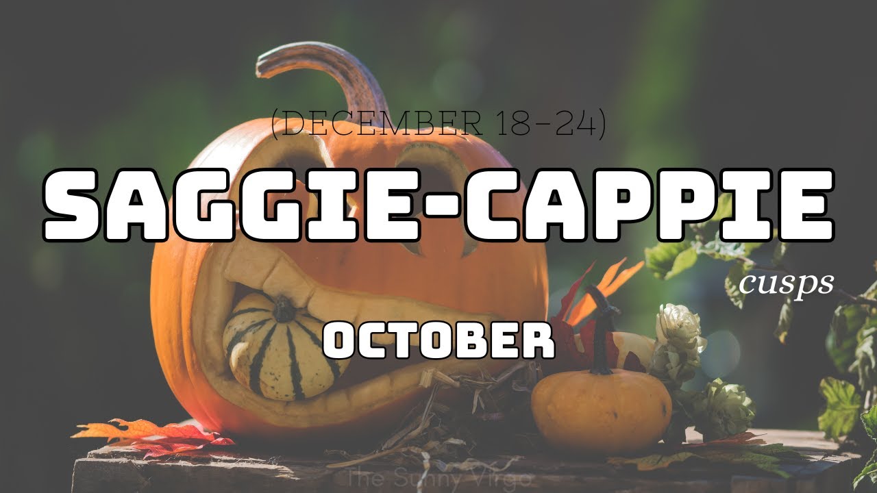 SAGITTARIUS CAPRICORN CUSP ✨ OCTOBER 2025 Love & Career Tarot Reading
