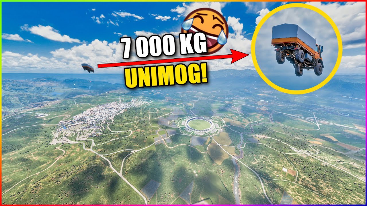 NOWY GLITCH katapultuje pojazdy w KOSMOS! / Forza Horizon 5