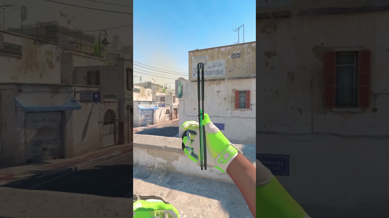 ⚠️Insane one-way smoke for taking long! (Dust2)🚨
