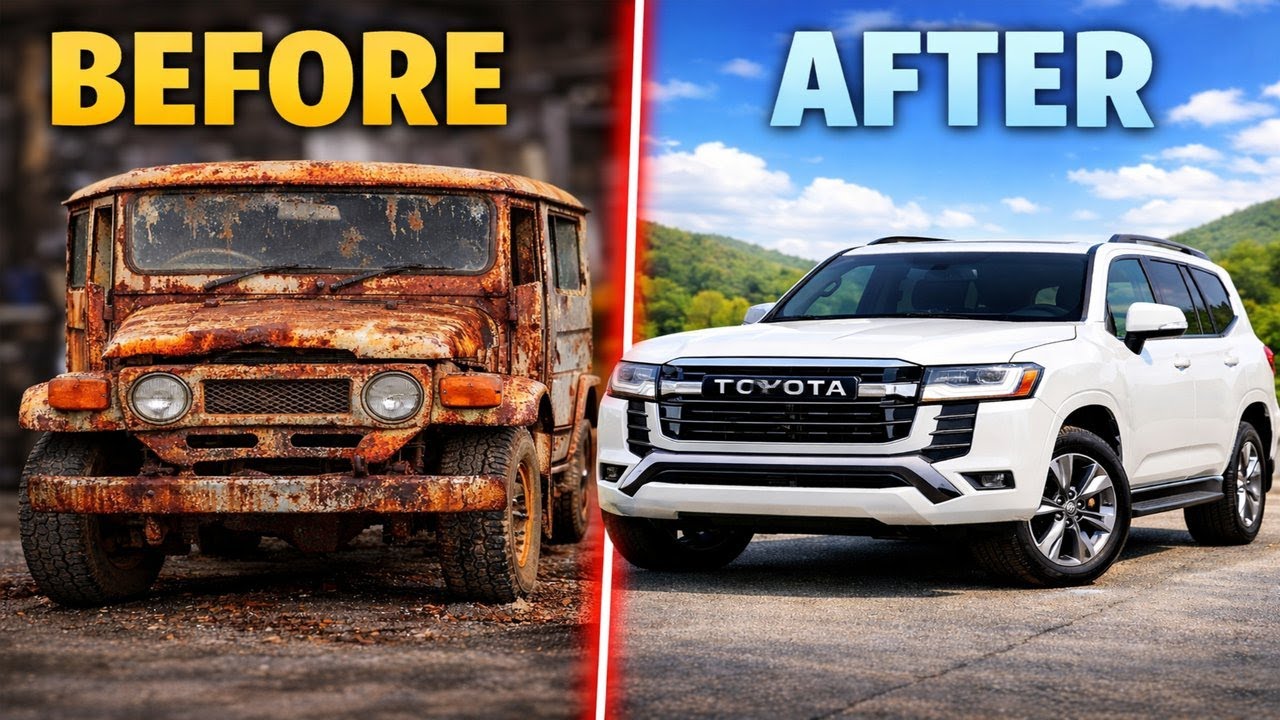 ASMR Car Restoration |Toyota Land Cruiser 1984 to 2025 Full Restoration | Old to New|ASMR Garage