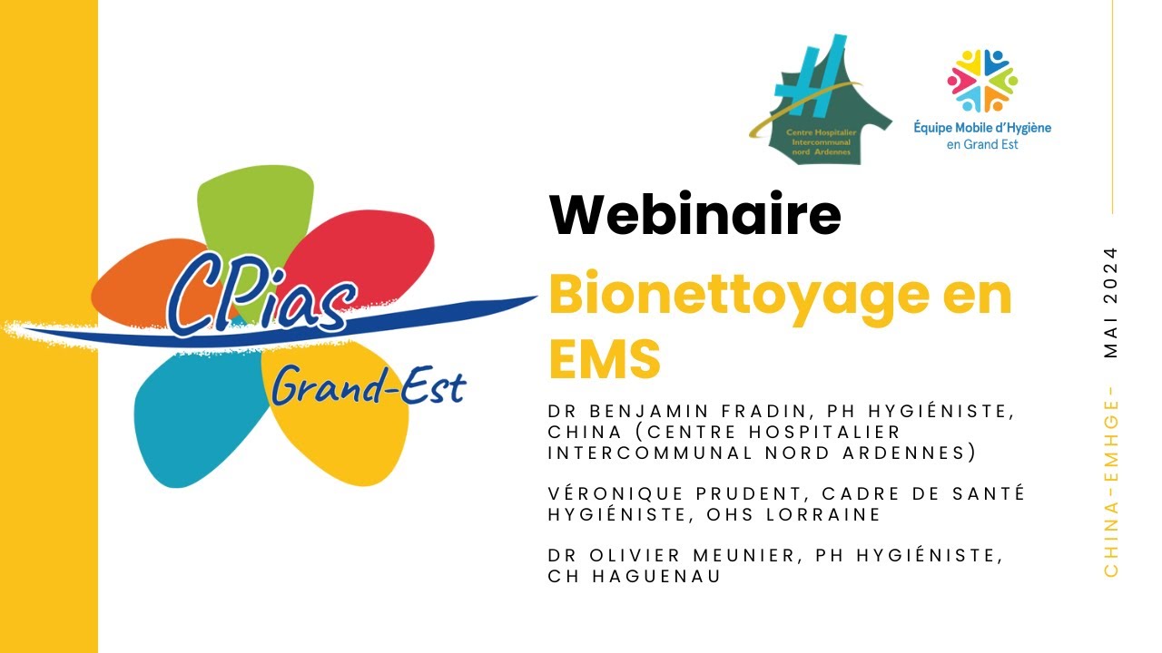 Webinaire Bionettoyage dans les EMS : Des Fondamentaux à la Nouvelle Ère