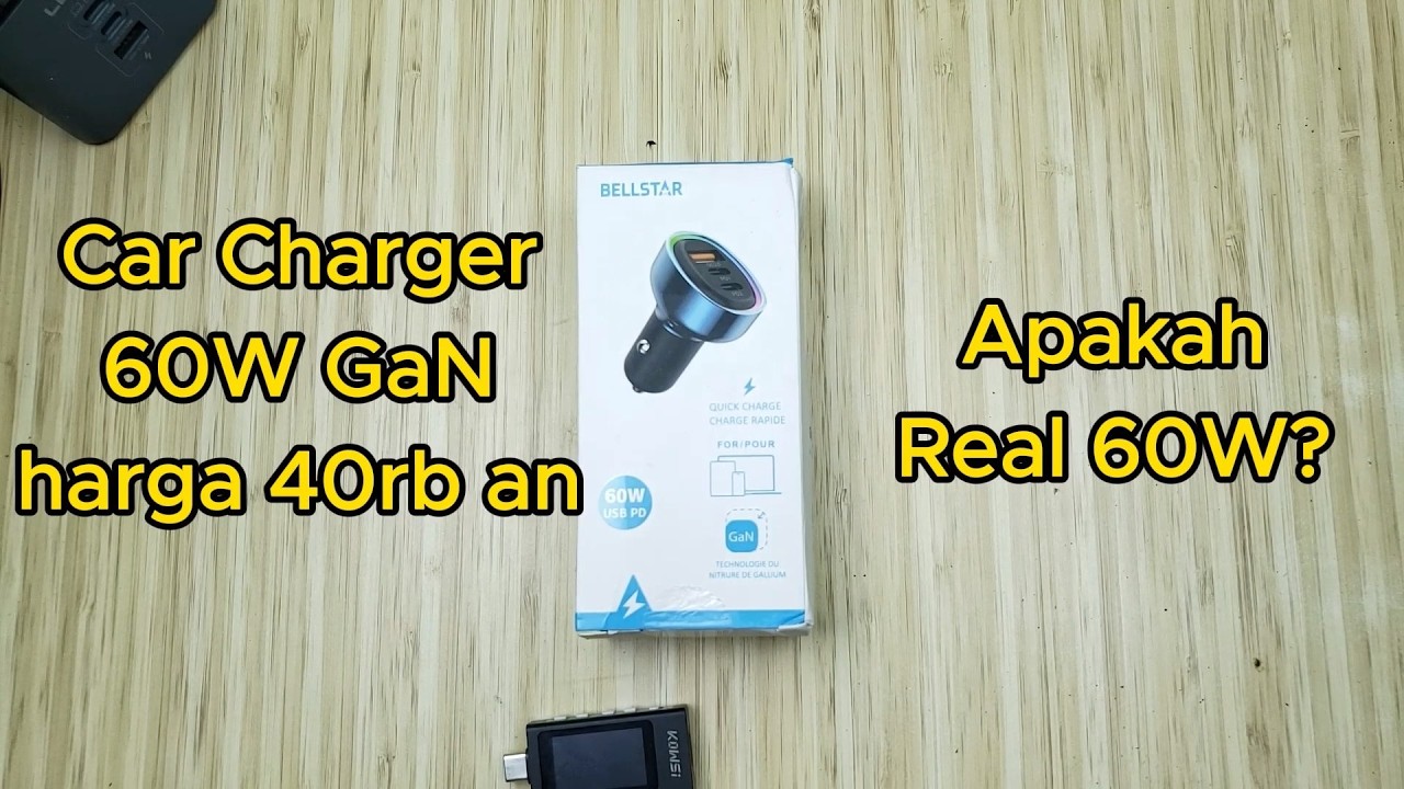 Car Charger BELLSTAR 60W GaN