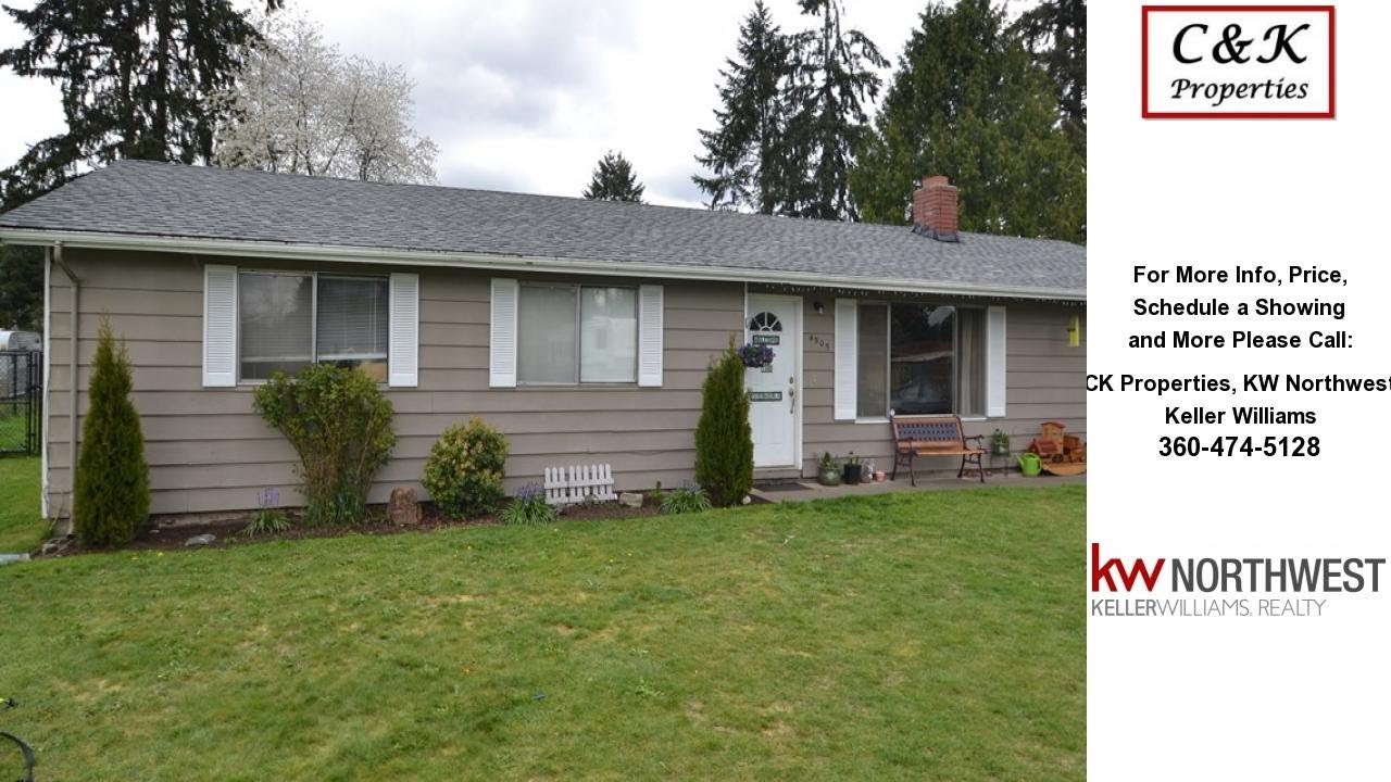 4505 129th PL NE, Marysville, WA Presented by CK Properties, KW Northwest.