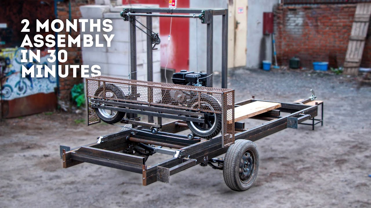 DIY mobile sawmill!