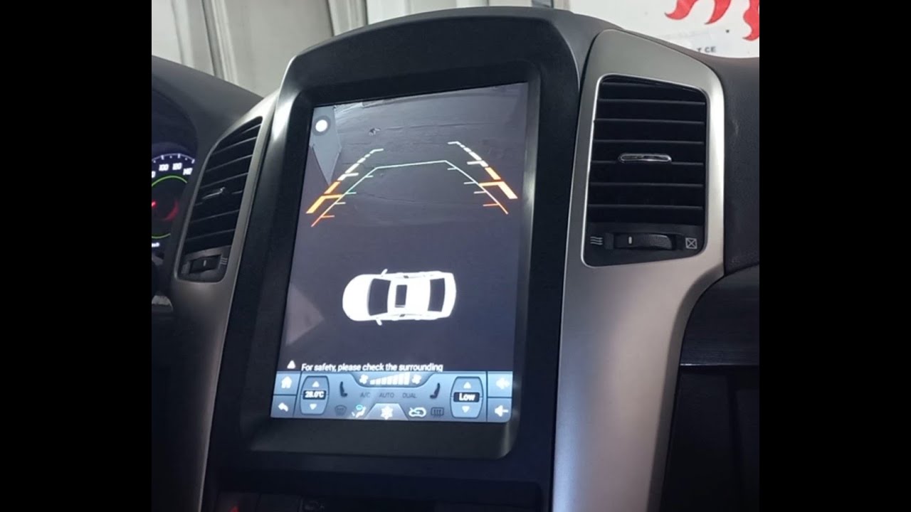 Instalación de cámara de reversa Chevrolet Captiva 2006-2012