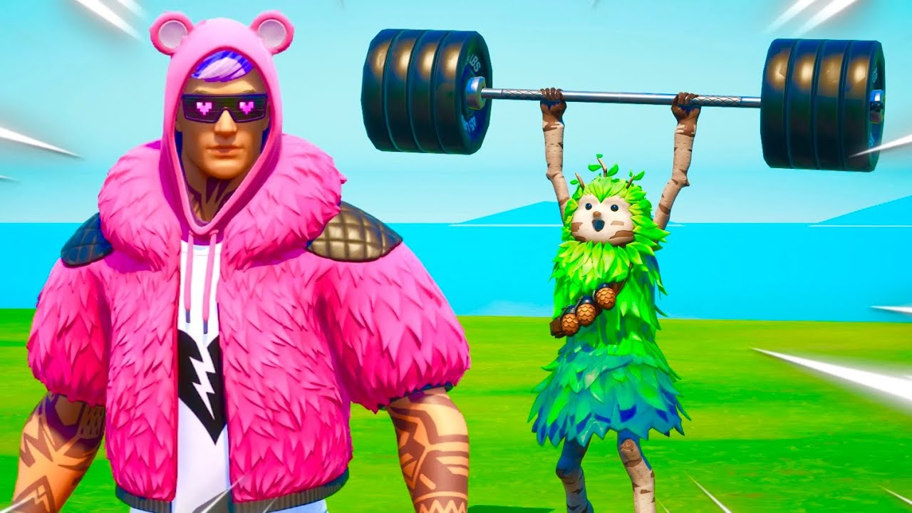 VAMOS AL GYM en FORTNITE 😎💪