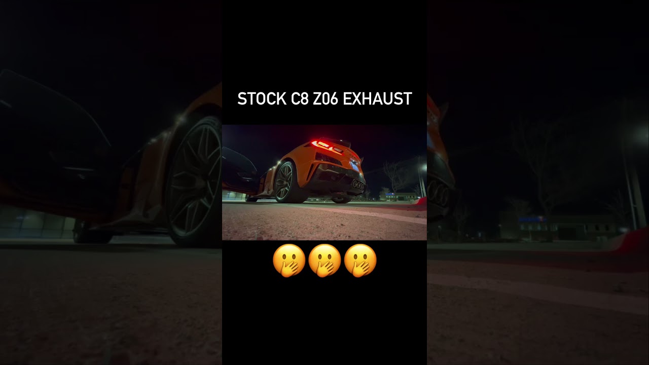 The C8 Z06 is a COMPLETE departure from what Corvettes were in the past...and you know what? I love