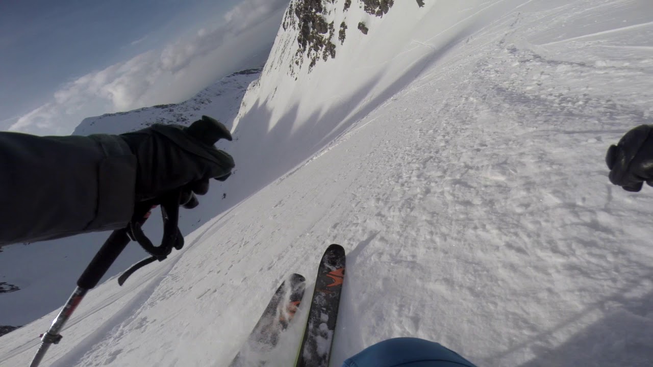 Przełęcz Krzyżne - Zjazd