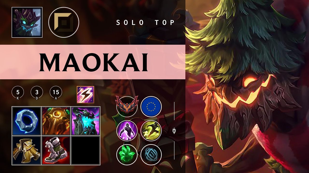 Maokai Top vs Jax - EUW Grandmaster Patch 26.01