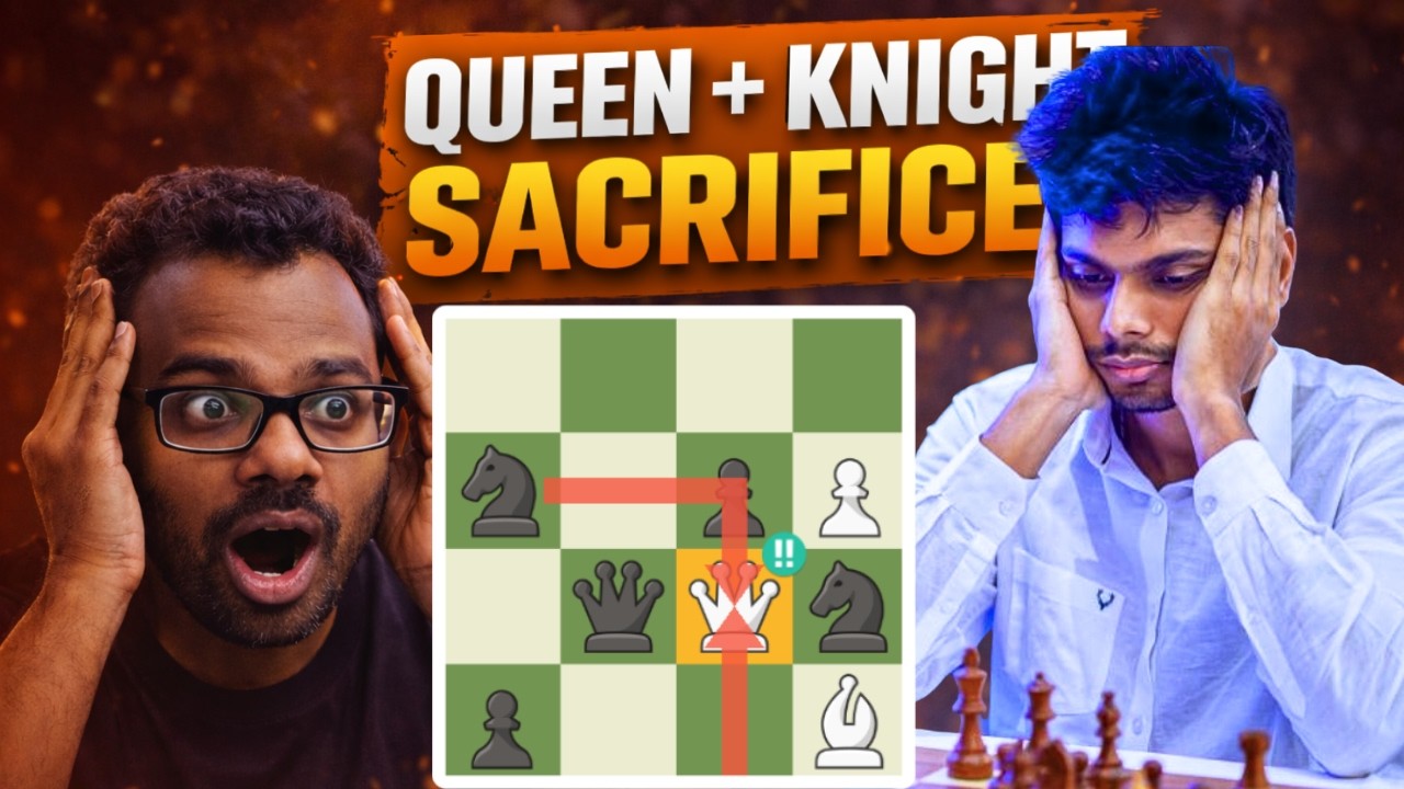 Akash Ganesan's Brilliant Attacking (Memorable) Game, Tamil Chess Channel @gm_akashchess 