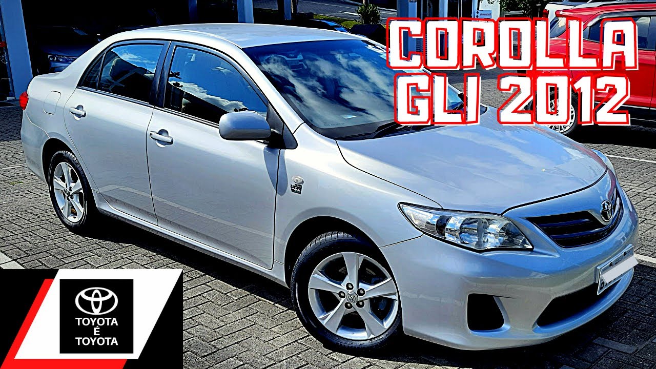 COROLLA 2012 | TOYOTA COROLLA GLI 2012 1.8 FLEX USADO DETALHES DO INTERIOR E EXTERIOR