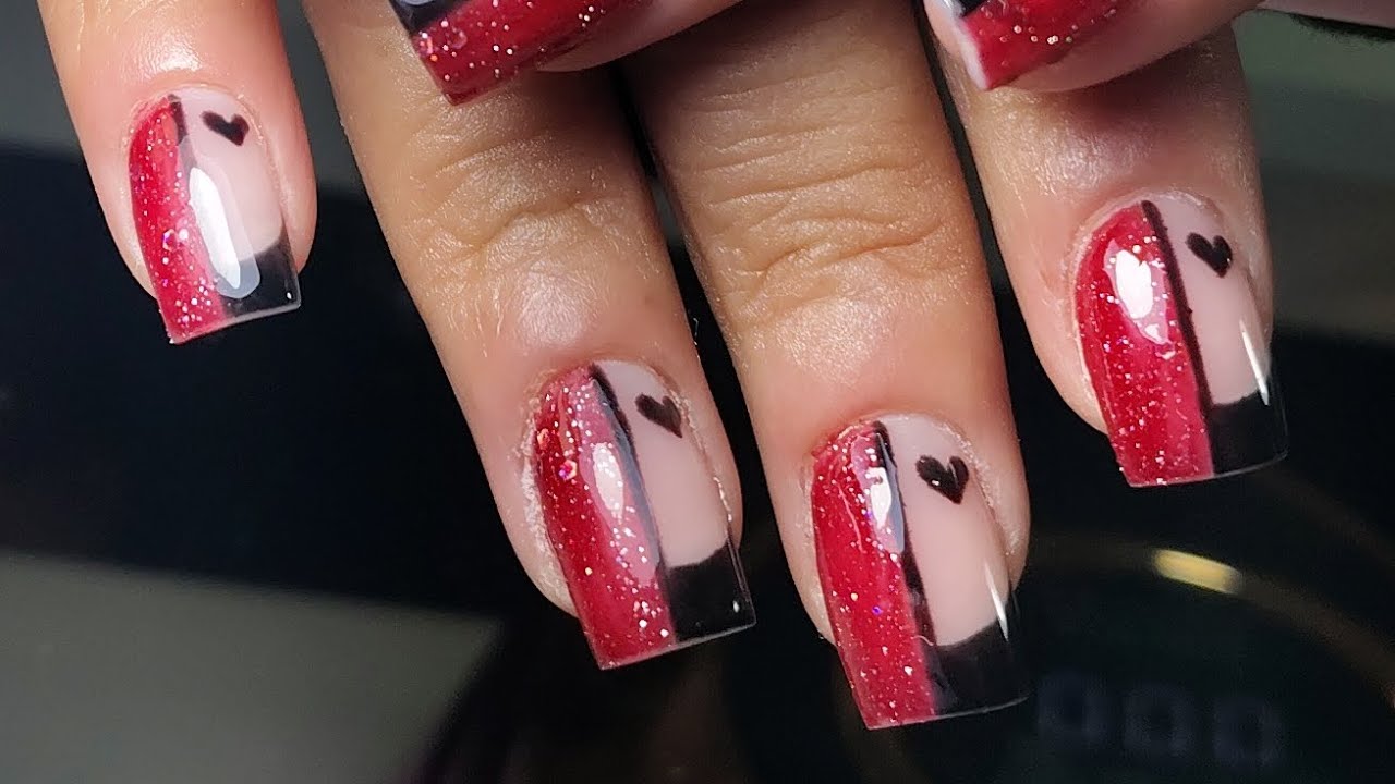 Uñas Para SAN VALENTÍN Febrero 2026| Relleno de acrílico Paso a Paso 