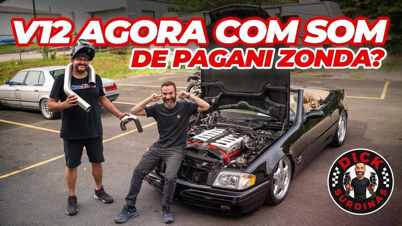 V12 com som de Pagani Zonda! Parte 2 da saga em busca do som perfeito.
