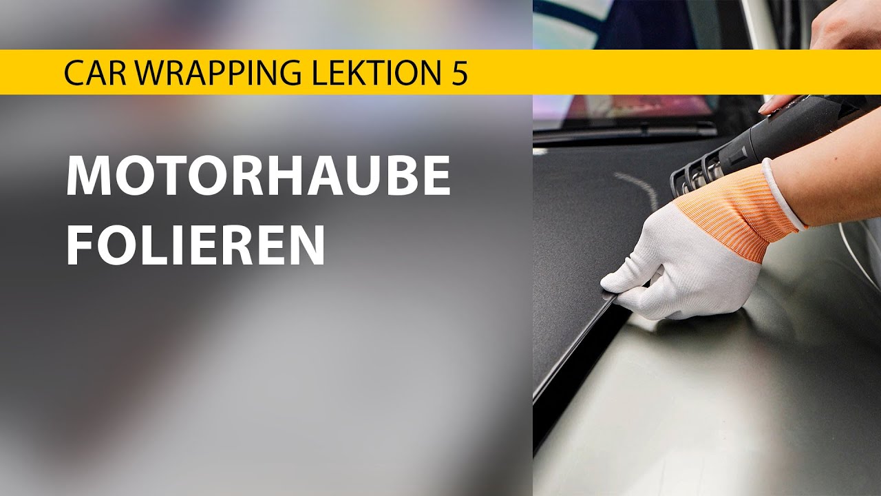 TeckWrap Car Wrapping Tutorial Lektion 5 - So folierst du deine Motorhaube richtig! 🔥