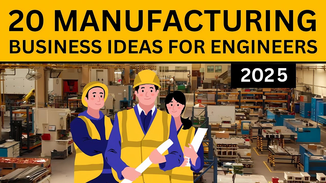 20 High-Demand Manufacturing Business Ideas for Engineers