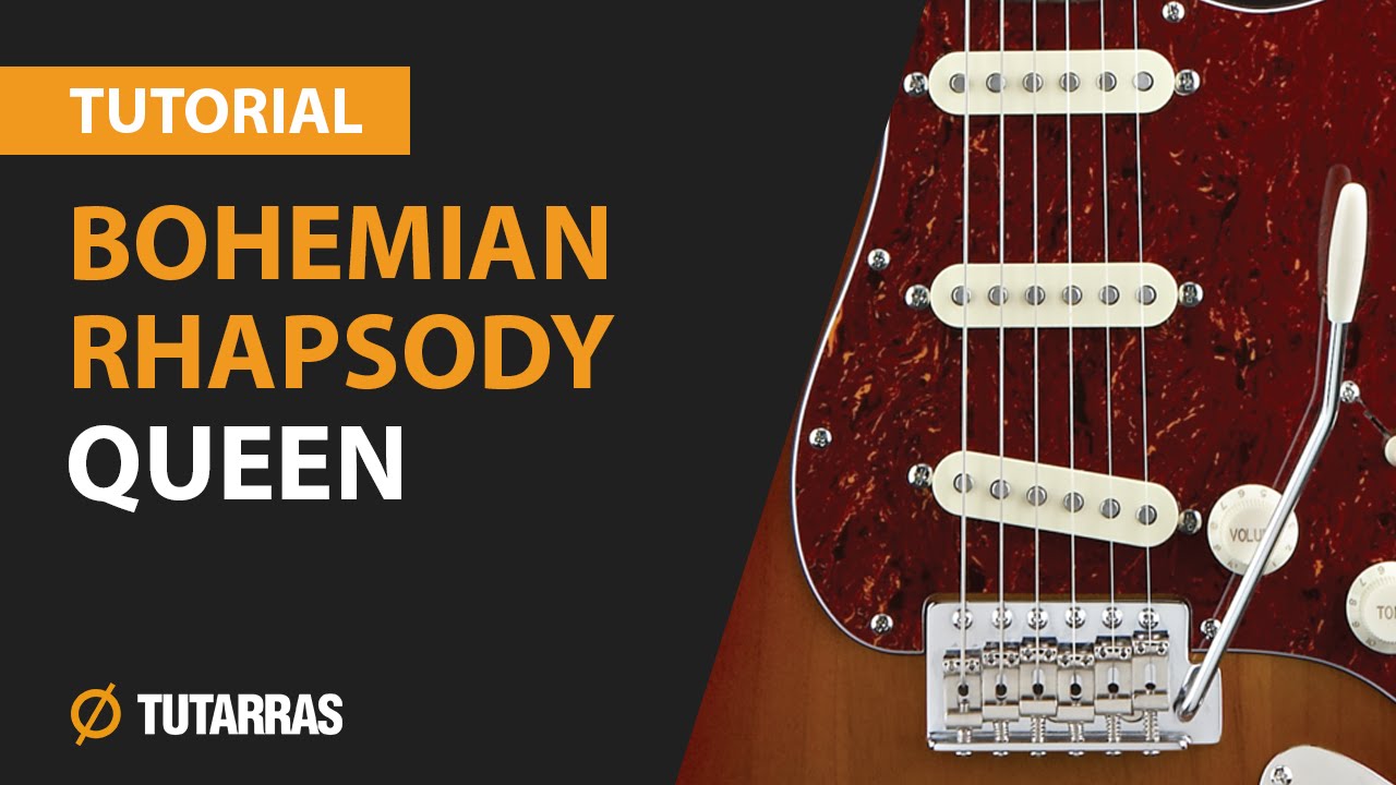 Como tocar BOHEMIAN RHAPSODY de Queen en Guitarra electrica TUTORIAL
