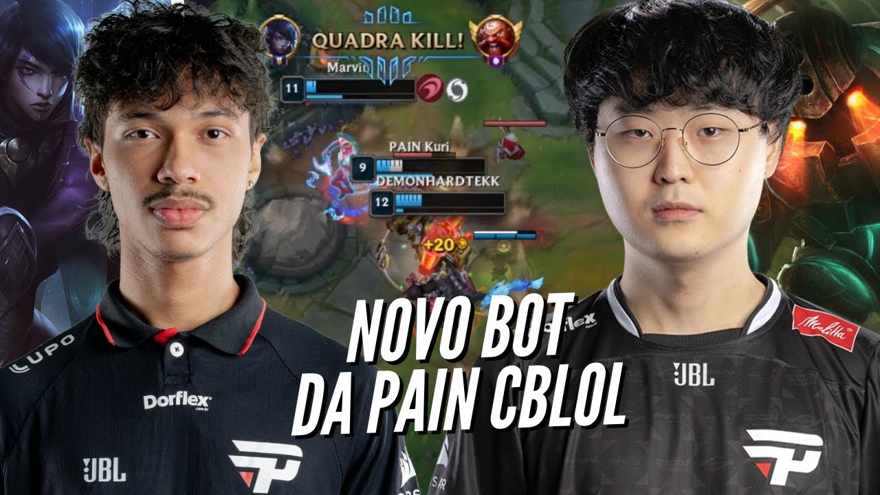 NOVO ADC da PAIN PARA O CBLOL 2026, ,MARVIN duo KURI