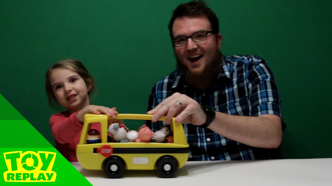 Wheels On The Bus | The Children's Song | Toy Replay #BooneBuilds