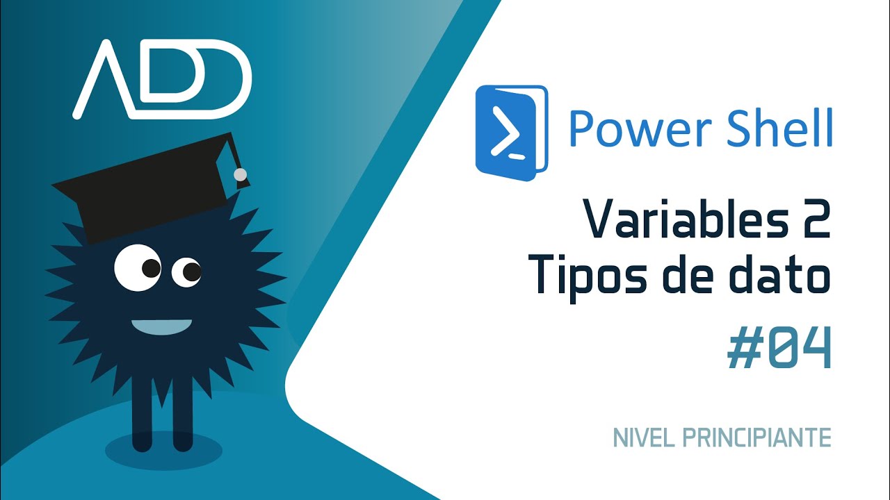 PowerShell 💻  Curso Gratuito - 4  - Tipos de datos/variables 🖥️   Aprende SISTEMAS OPERATIVOS