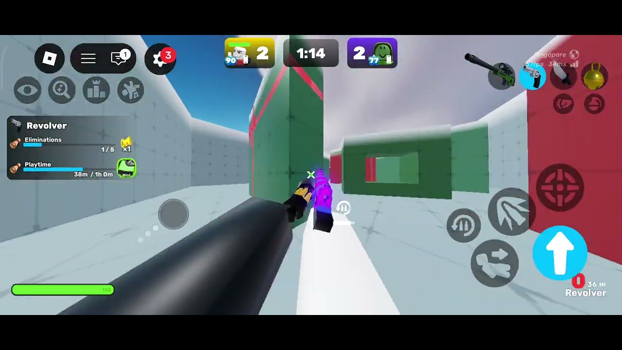 Rivals 1v1 with a lvl 77