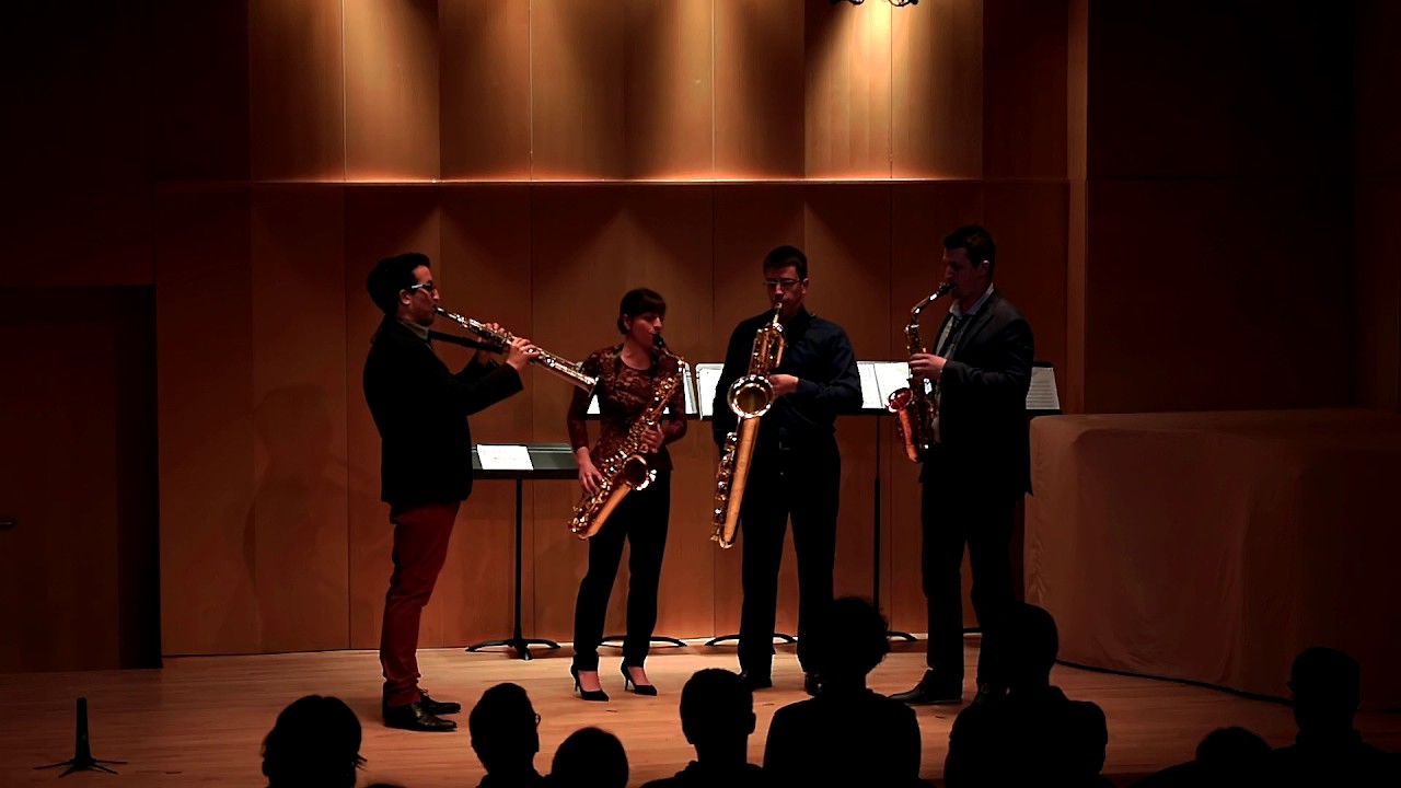 Samuel Barber - Adagio for Strings (arr. for saxophone quartet by Johan Van Der Linden)