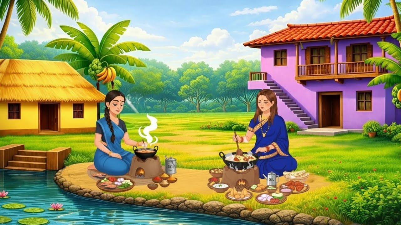 ईमानदार और घमंडी बहनों की अनोखी कहानी | Moral Hindi Story। Kahaniya। Cartoon Video। Bedtime Story