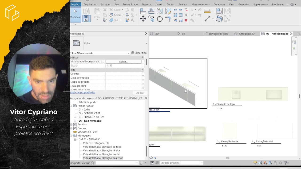 COMO EXECUTAR E DETALHAR COZINHAS NO REVIT