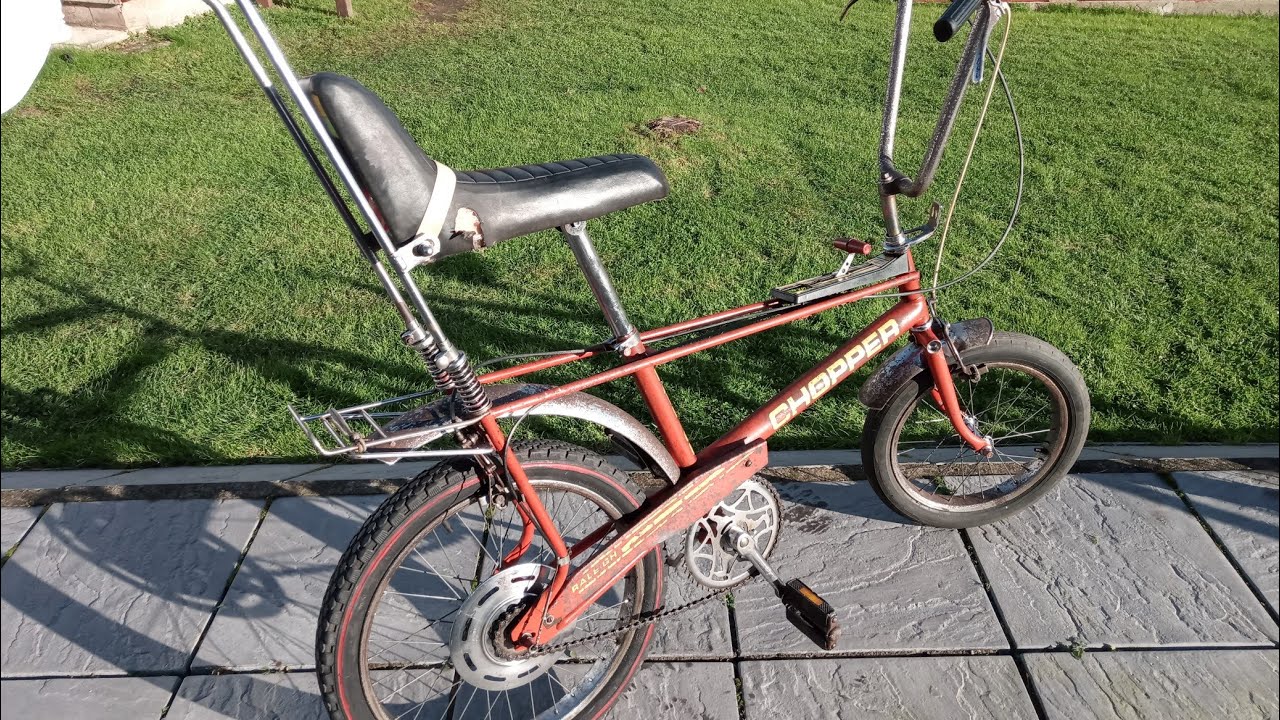 Raleigh chopper 1972 and Raleigh Grifter project latest 😁
