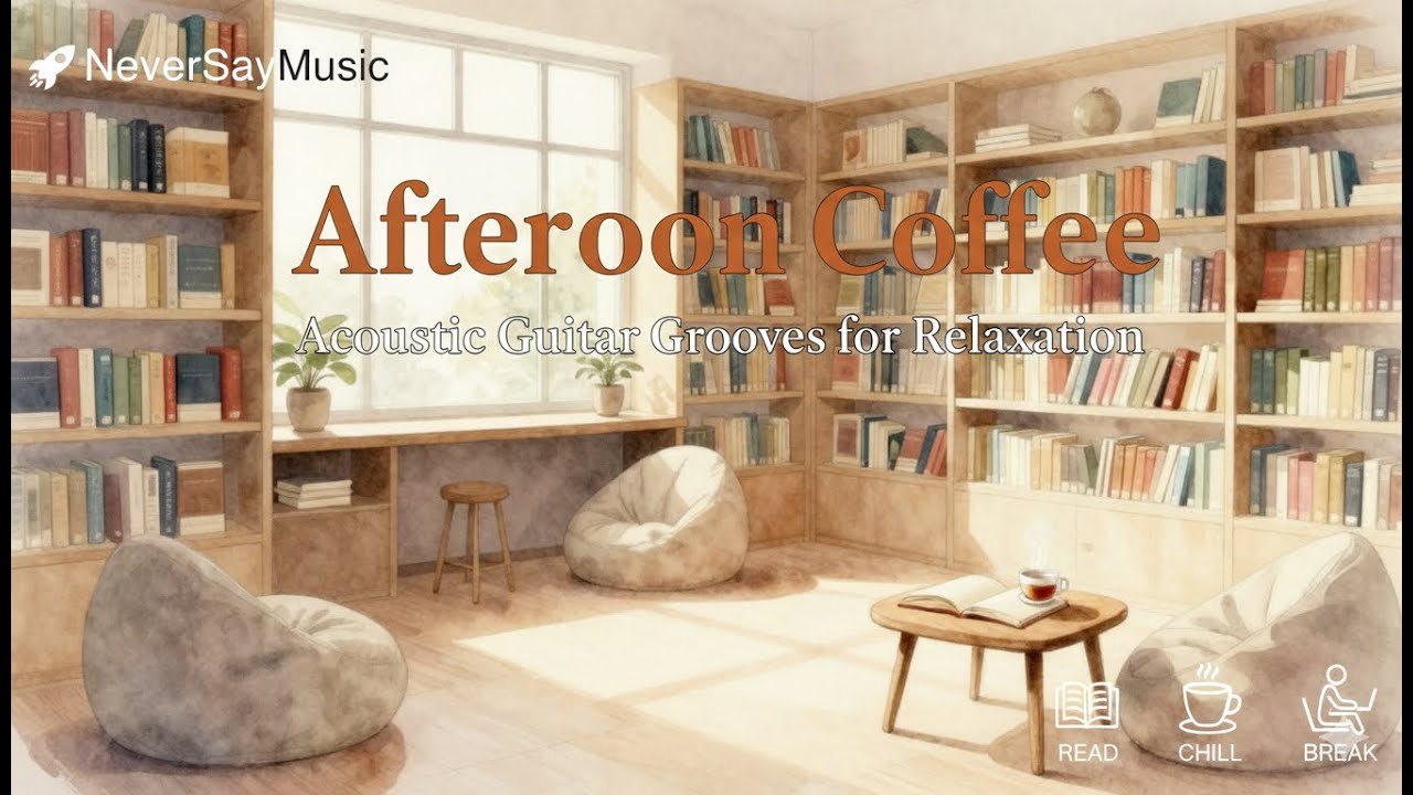 Afternoon Coffee Chill - Acoustic Guitar Lofi for Relaxation & Breaktime