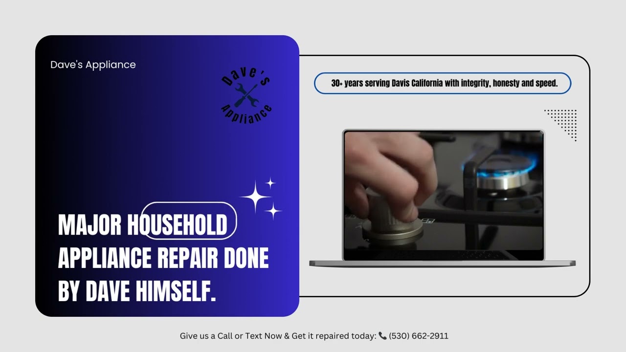 GET YOUR APPLIANCE QUICKLY REPAIRED | REACH OUT TODAY