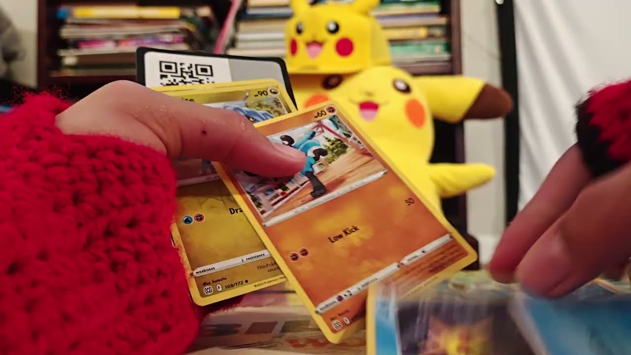 Showing off my Pokemon cards