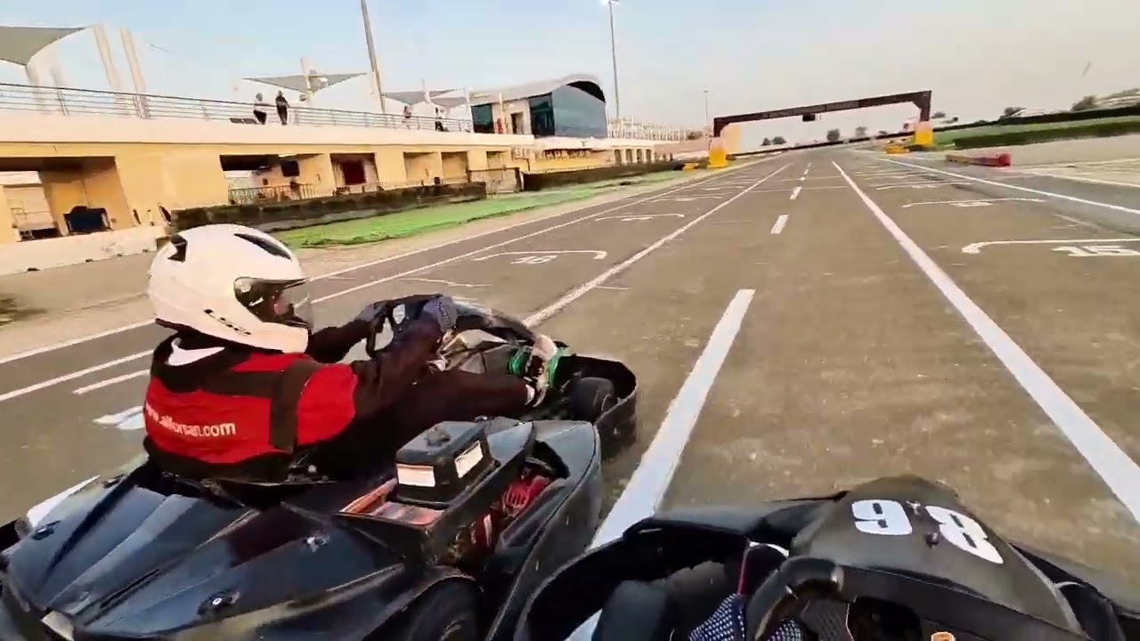 Al Forsan International Kart Circuit Flying Laps | Insta360 GO 3