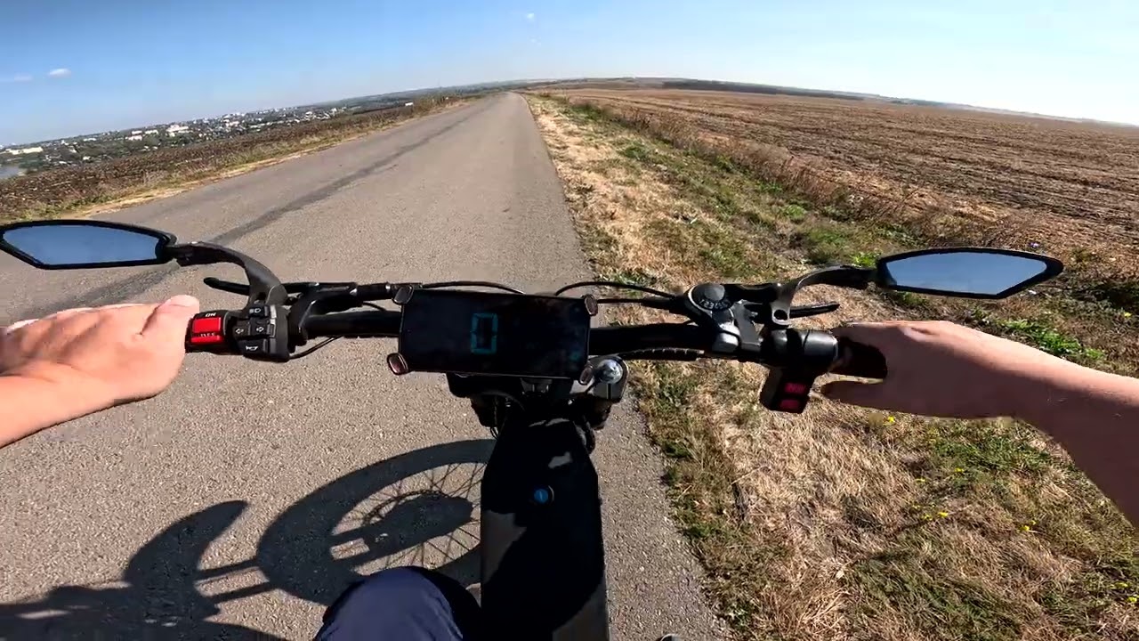 Электровелосипед, тест камеры ч. 5