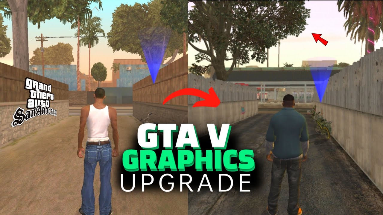 Install GTA 5 Graphics Mod on GTA SAN ANDREAS Android | Kaarma