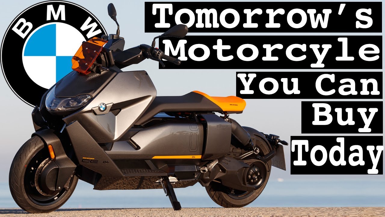 BMW CE04 Electric City Scooter - Concept Makes Production