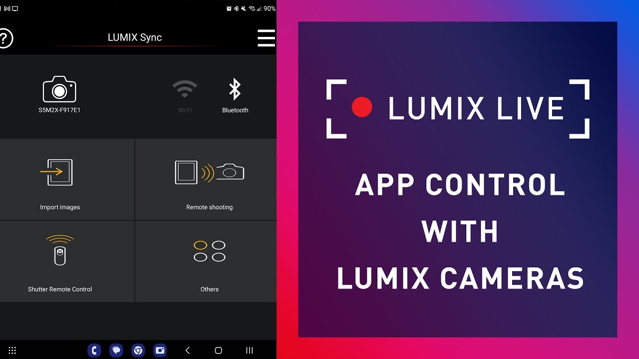 LUMIX Live : App Control with LUMIX Cameras