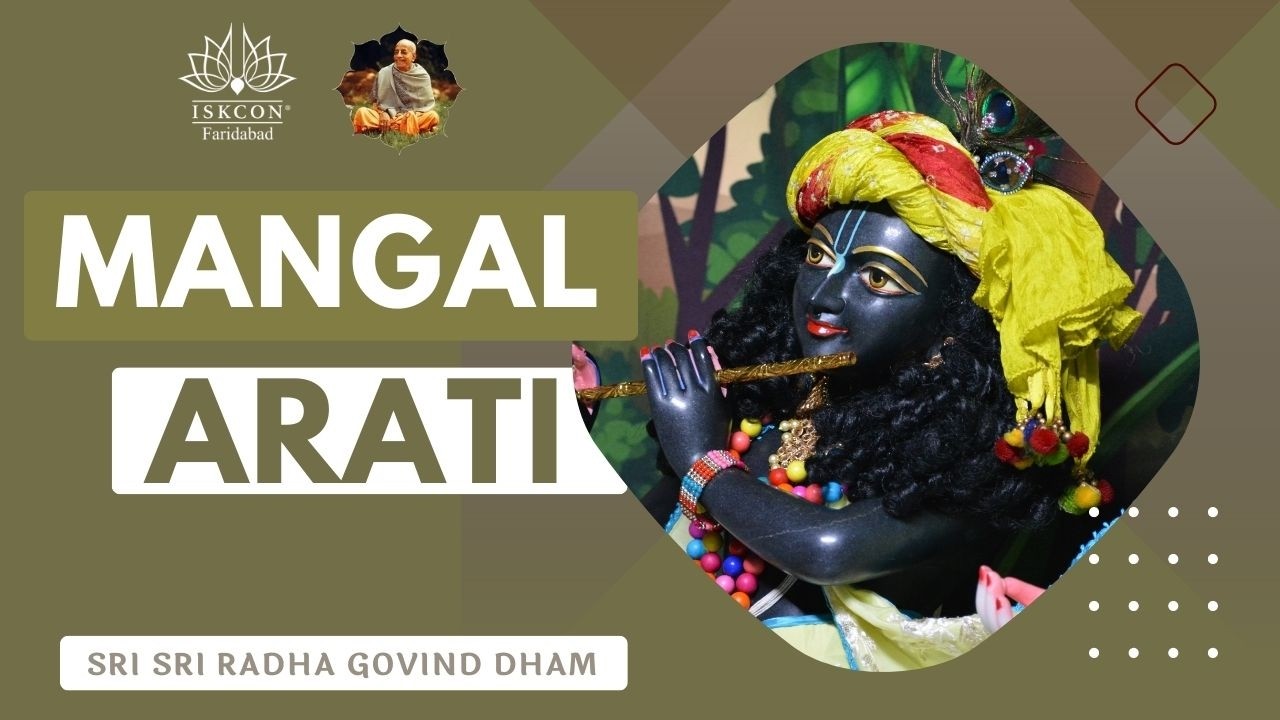 Mangal Arati || 10th March 2026 || ISKCON Faridabad