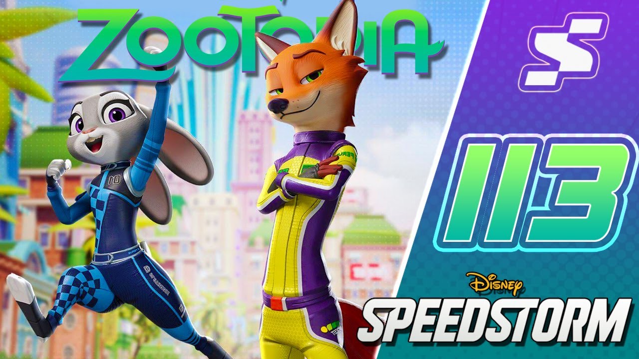 Disney Speedstorm Walkthrough Gameplay Part 113 (PS5) Zootopia Chapter 1