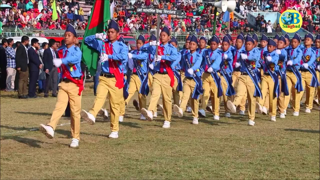 বিজয় দিবসের প্রধান আকর্ষণ কুচকাওয়াজ প্রদর্শনীর একাংশ - বান্দরবান সংবাদ