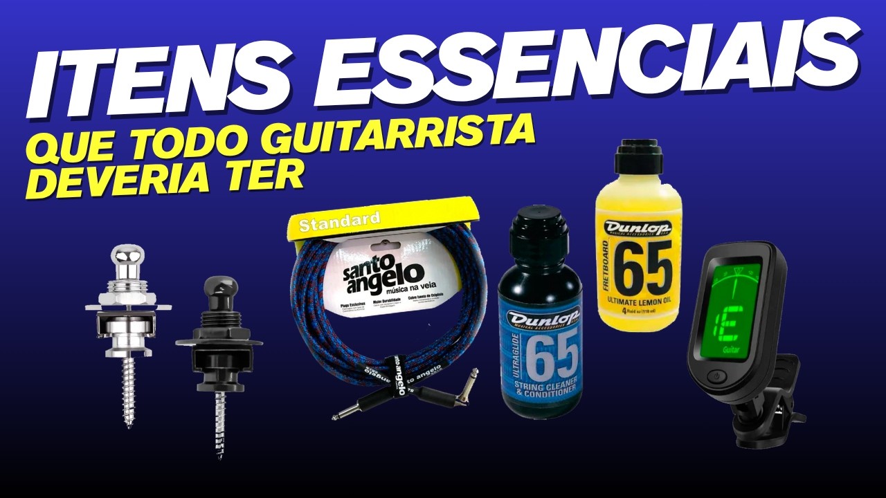 Itens BARATOS que Todo GUITARRISTA Deveria Ter!