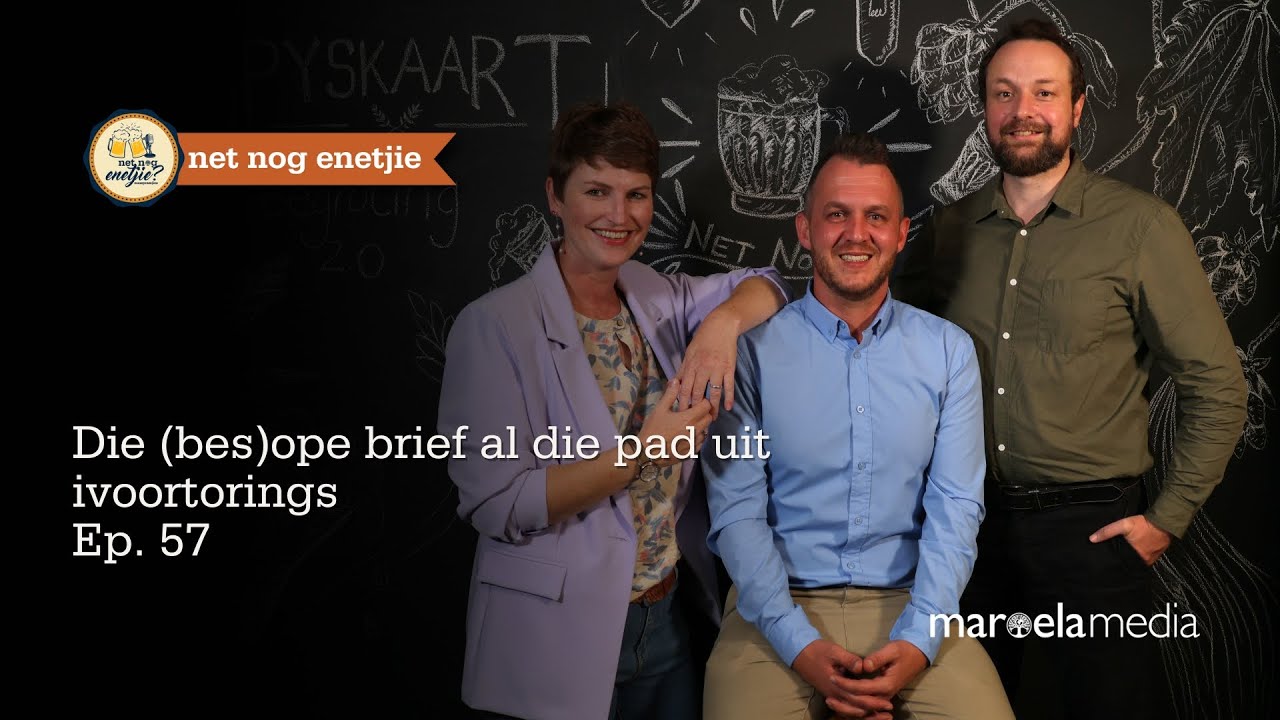 Net nog enetjie | Die (bes)ope brief al die pad uit ivoortorings | Ep. 57