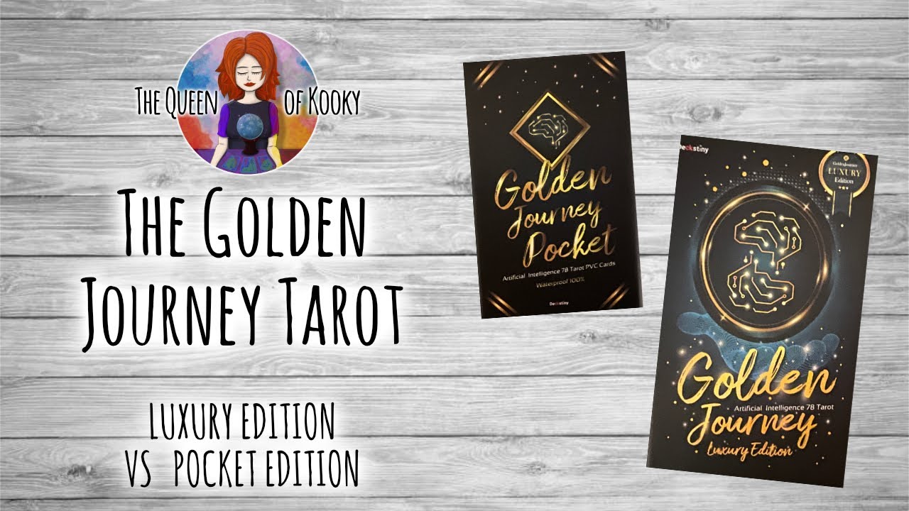 The Golden Journey Tarot (Luxury and Pocket Edition)