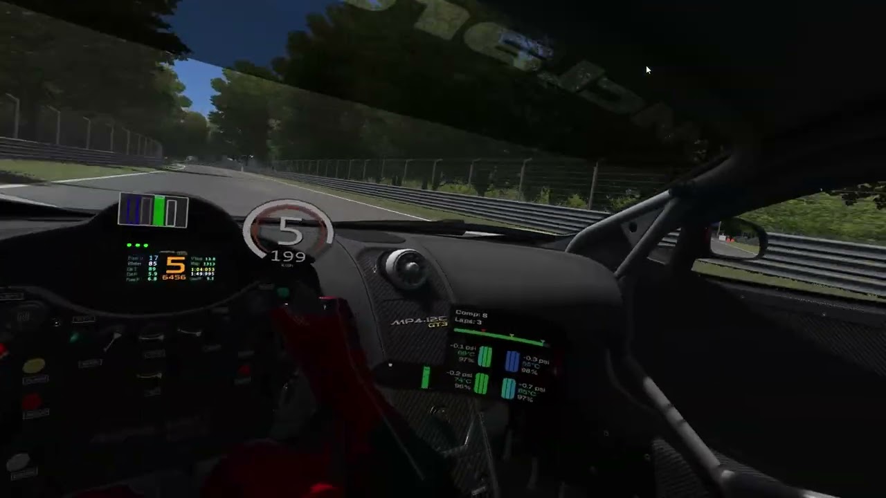Assetto Corsa Mclaren MP4 GT3 Monza